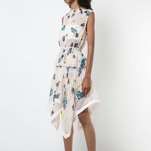 SOLD! Brand new self-portrait asymmetrical floral